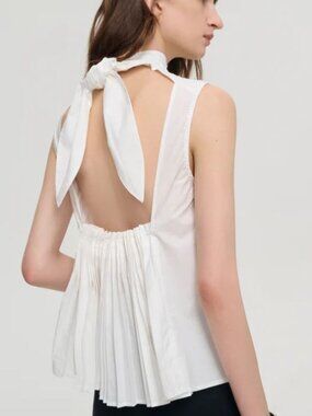 Ancosti Halter tie sleeveless top (NWT)